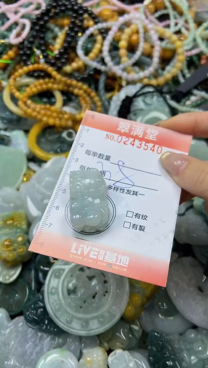 未镶嵌挂件翡翠闪购0243540