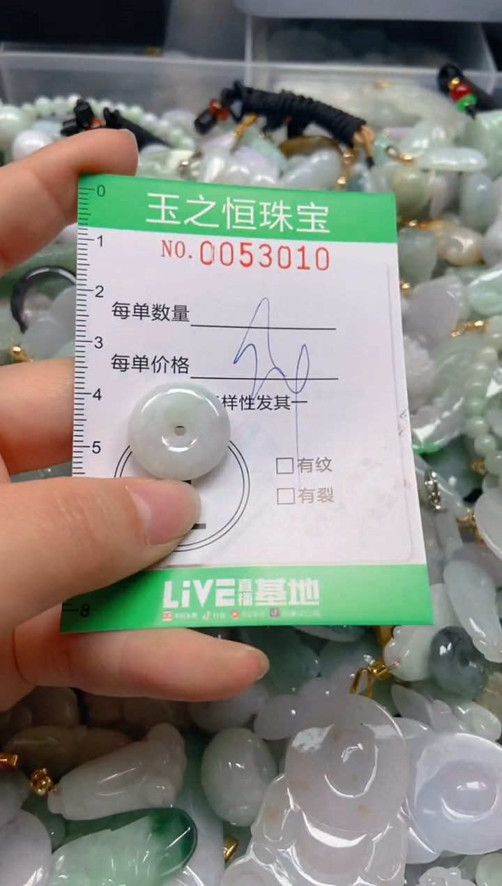 【闪购商品】翡翠颈饰未镶嵌闪购0053010