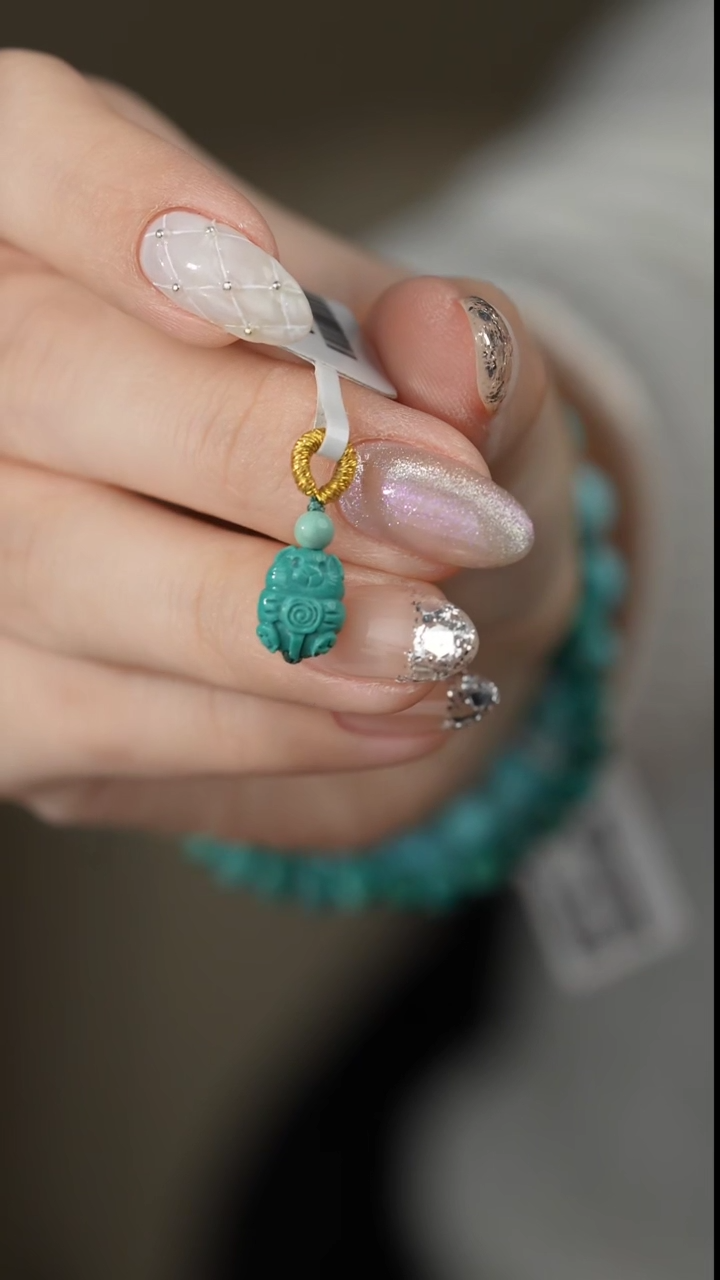 【闪购商品】绿松石吊坠未镶嵌M11（多样性发一件）