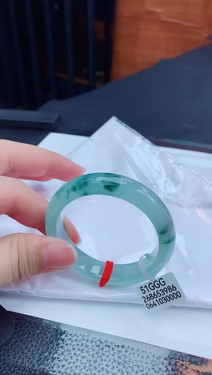 翡翠未镶嵌手镯缅甸天然翡翠A货手镯