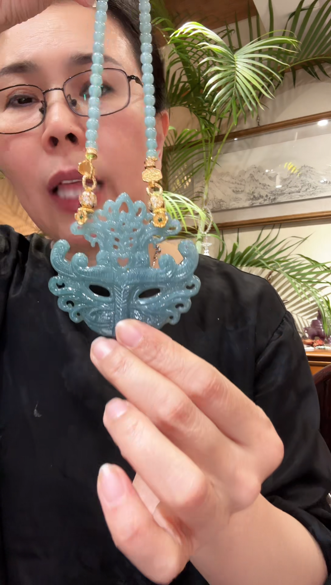 【闪购商品】翡翠颈饰未镶嵌国风