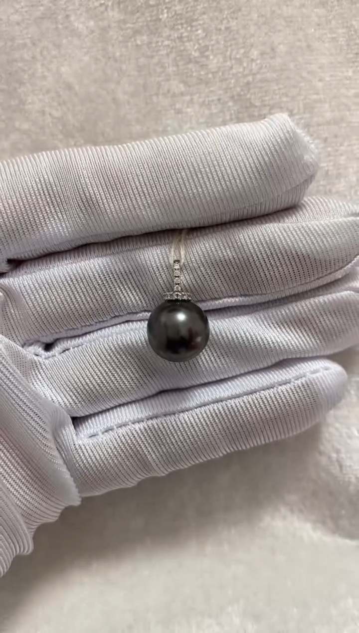 【闪购商品】海水珍珠吊坠(赠链)银S925镶嵌11-12mm