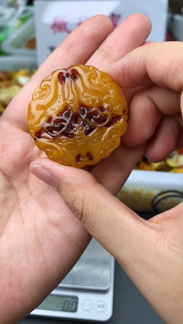 【闪购商品】琥珀珠宝奇石未镶嵌3194