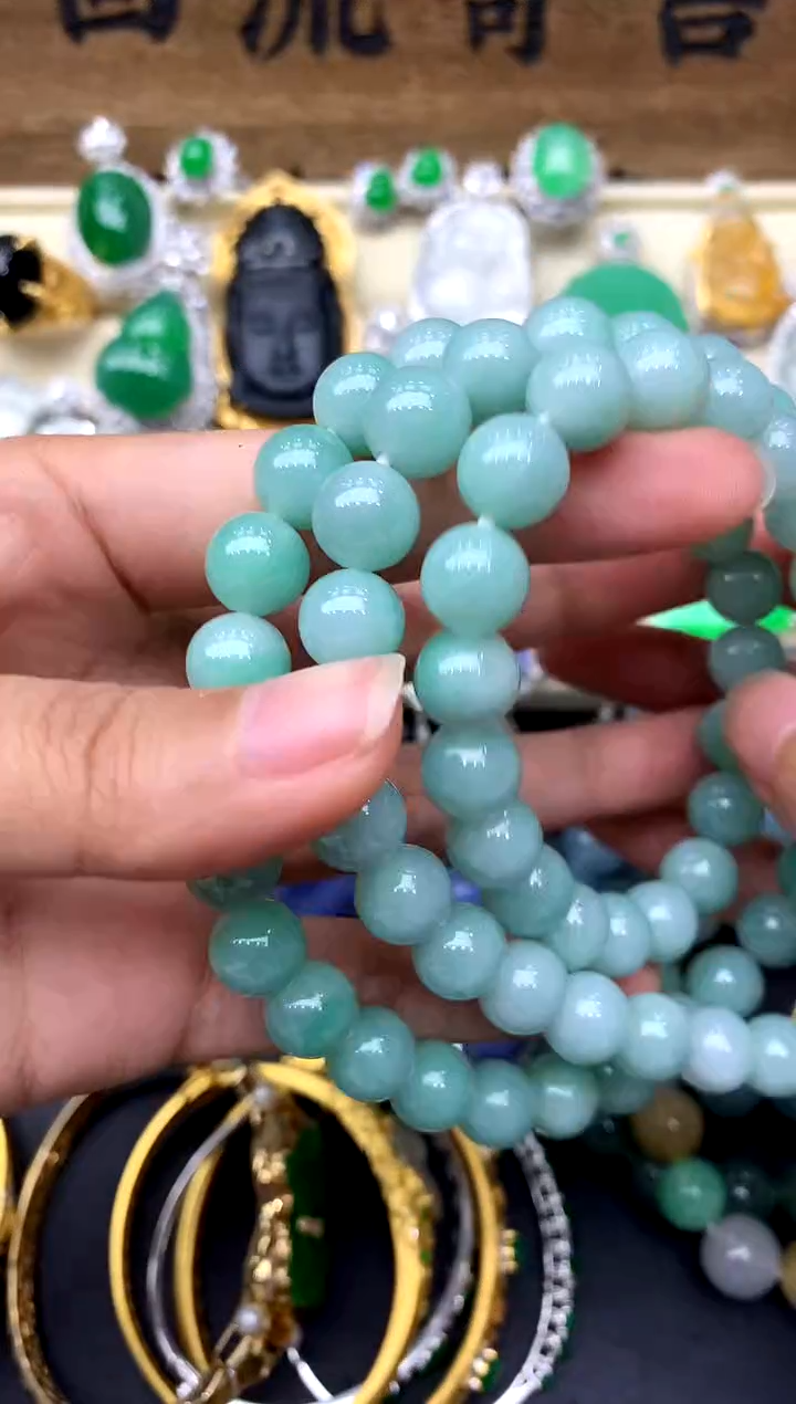 【闪购商品】翡翠手串未镶嵌174-中国好珍宝