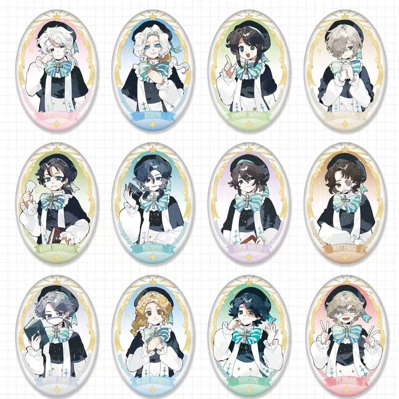 少年唱诗班系列 吧唧 拍立得第五人格同人周边 盲盒直播间代拆