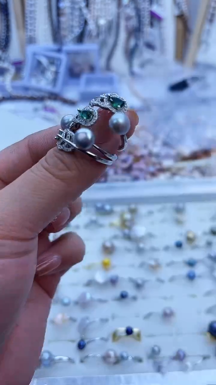 【闪购商品】淡水珍珠戒指未镶嵌724