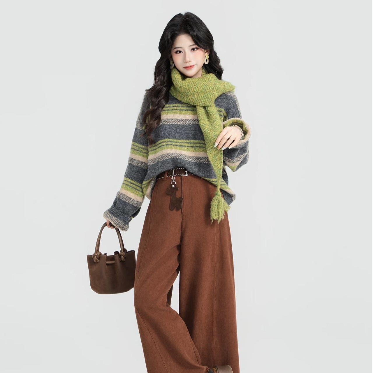 G衣长56    380【遇见】毛衣两件套