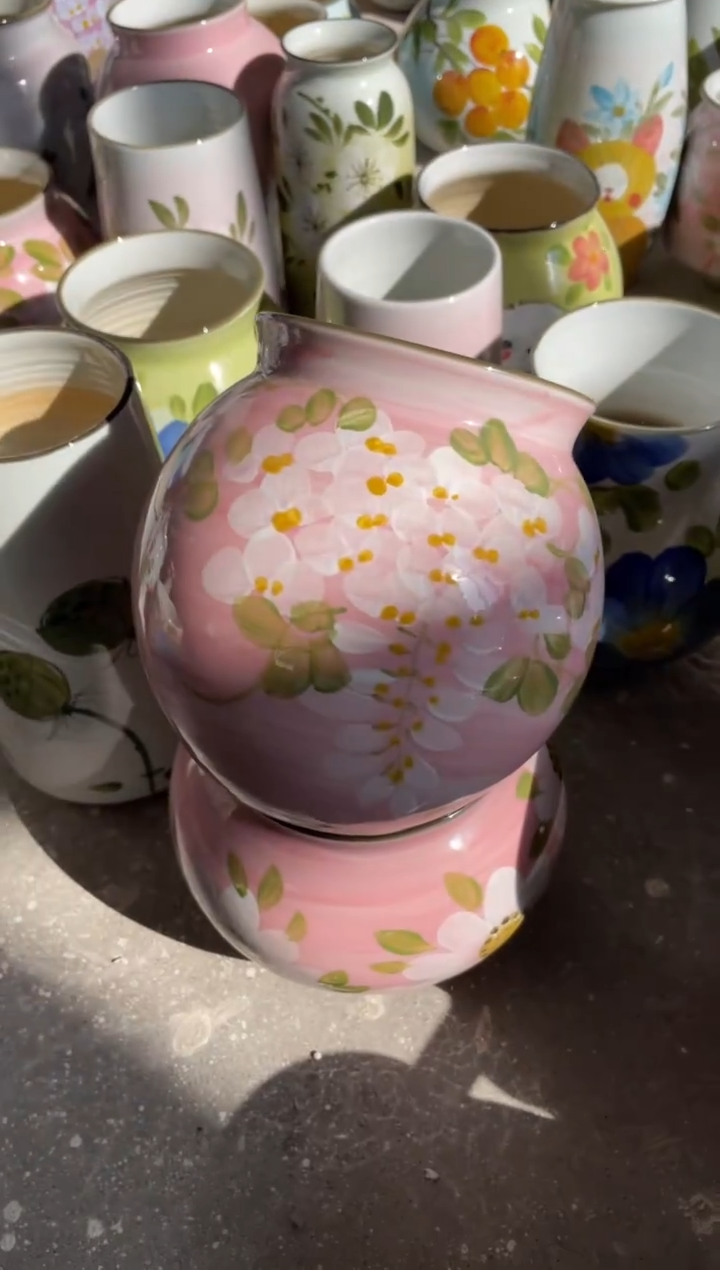 瓶瓷景德镇手绘花瓶