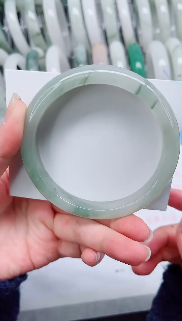 【闪购商品】石英质玉手镯未镶嵌A320-62.5