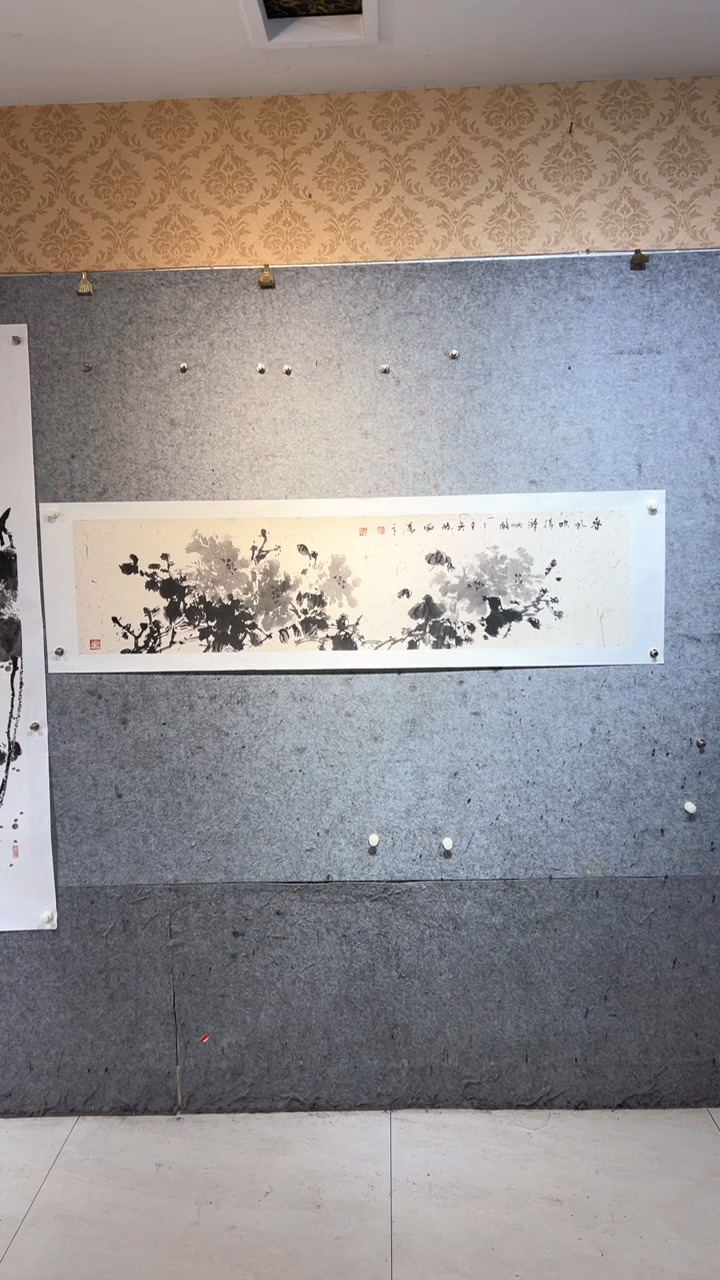 国画澹*张自学水墨国画45