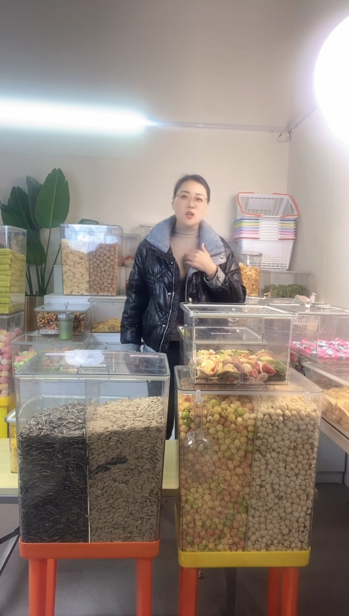 塑料爆米花方桶-15个