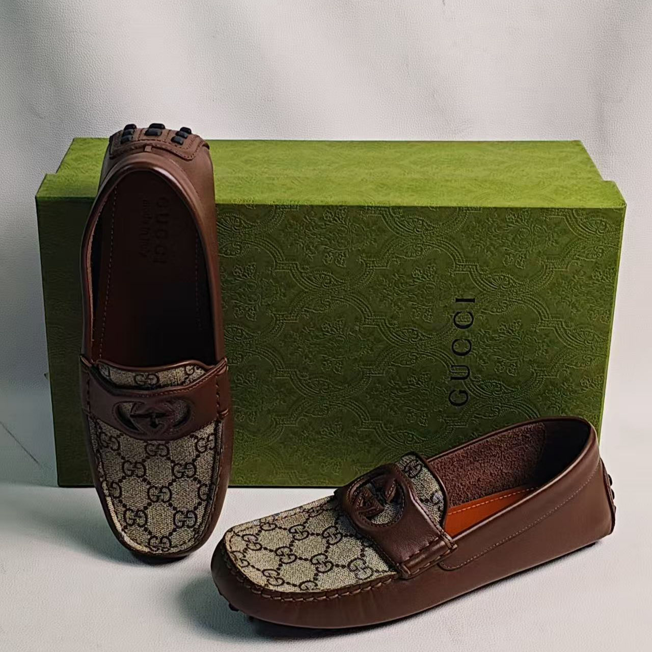 未使用 GUCCI/古驰 古驰舒适百搭驾车乐福鞋  正品未使用