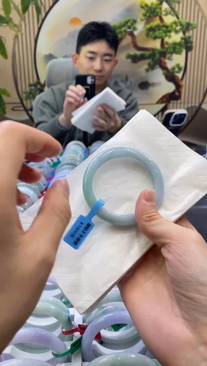 未镶嵌手镯翡翠9612