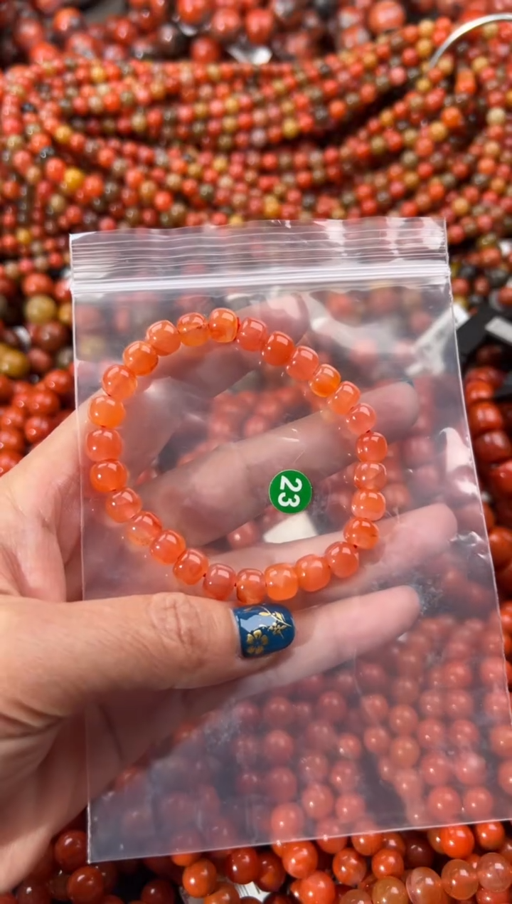 未镶嵌手串南红玛瑙1