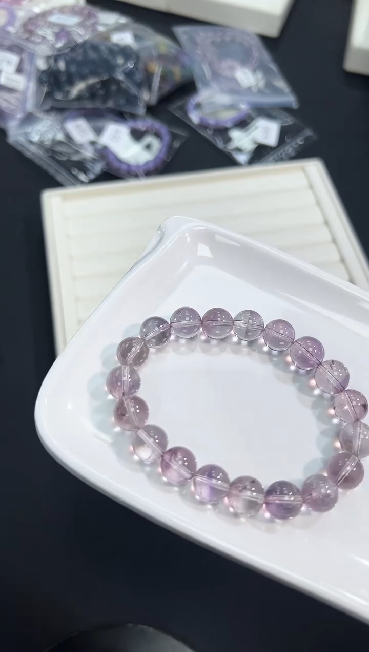 【闪购商品】水晶手串未镶嵌39b多样性发其一/1条10mm默认微瑕