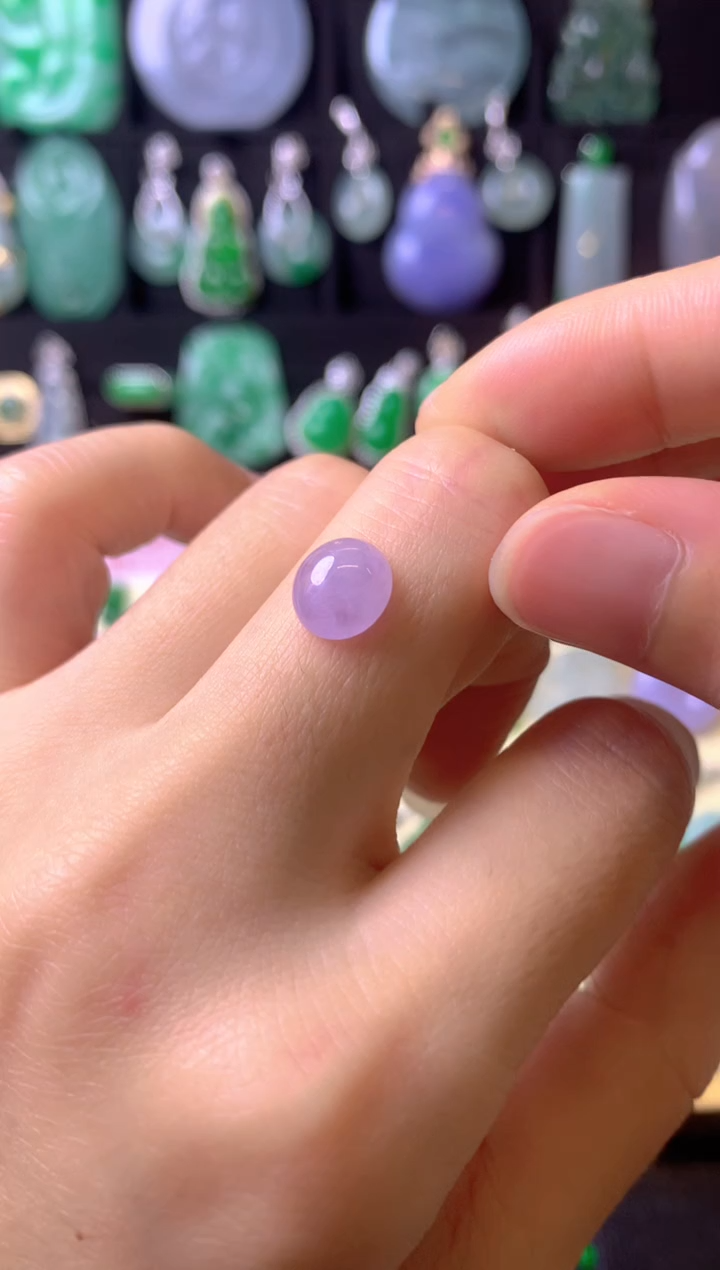 定制翡翠未镶嵌1裸玉（客户意向镶嵌）