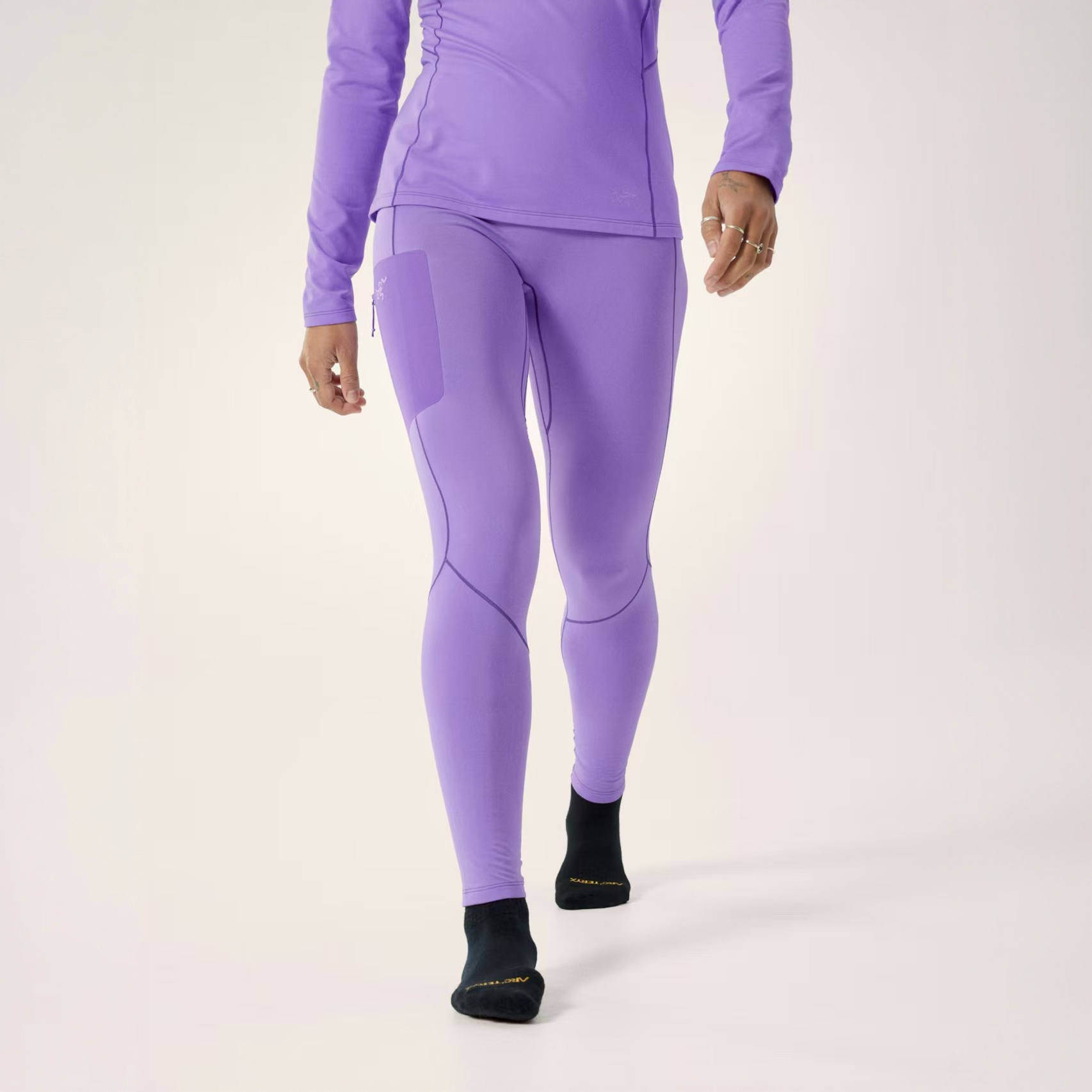 ARC‘TERYX 女士 Rho Bottom 抓绒打底裤 保暖舒适【加拿大直邮】3