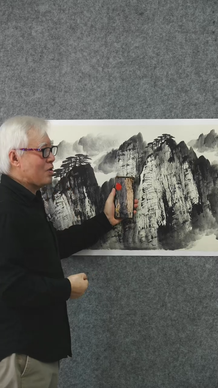 国画国画作品WZF老师