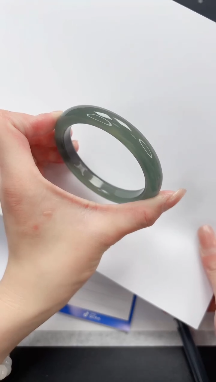 【闪购商品】石英质玉手镯未镶嵌308-62.4