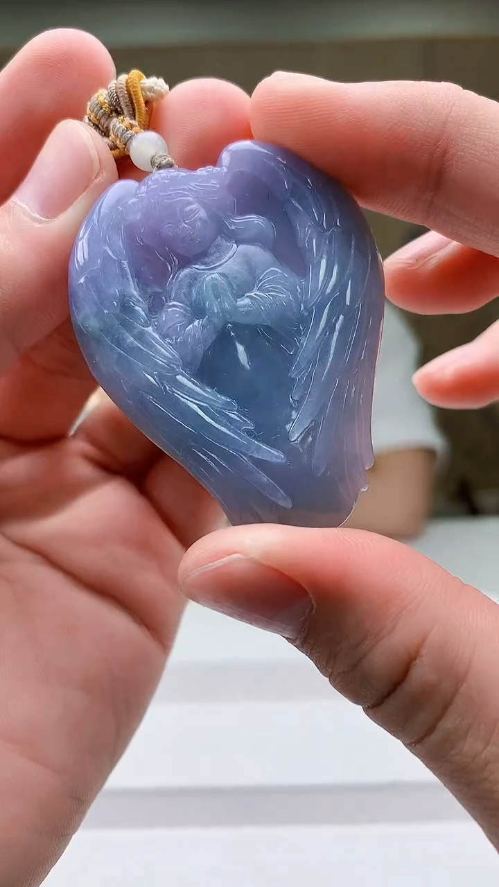 定制翡翠未镶嵌4925bb-毛货挂件63