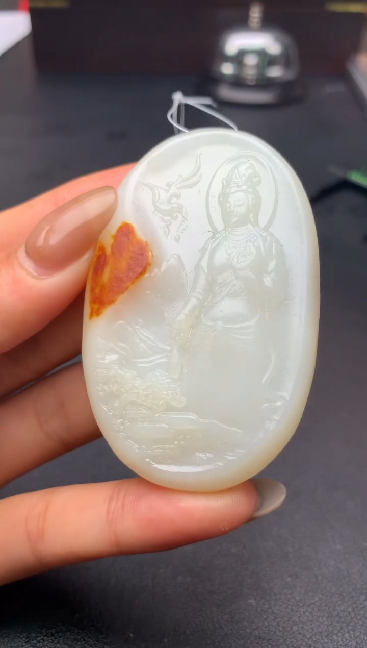 【闪购商品】定制和田玉Boss阳天然和田玉（拍一发一）