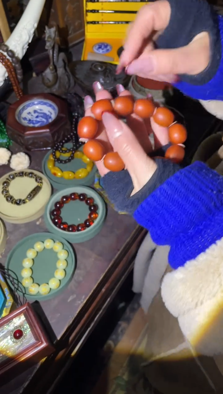 【闪购商品】蜜蜡手链未镶嵌45合合合合合合合合