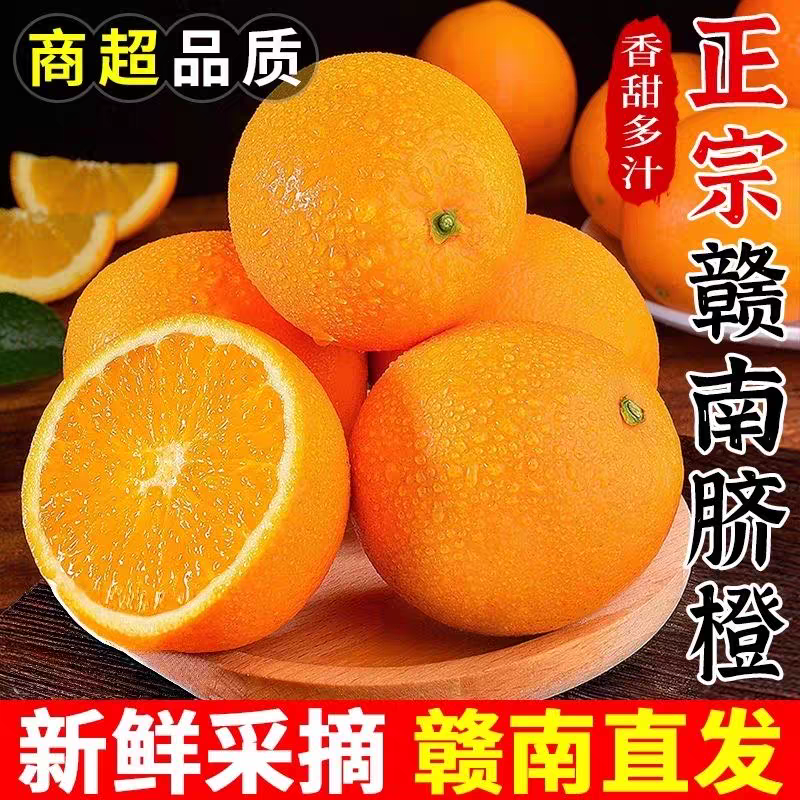 【5斤装】正宗赣南脐橙寻乌产地应季新鲜水果现采现发