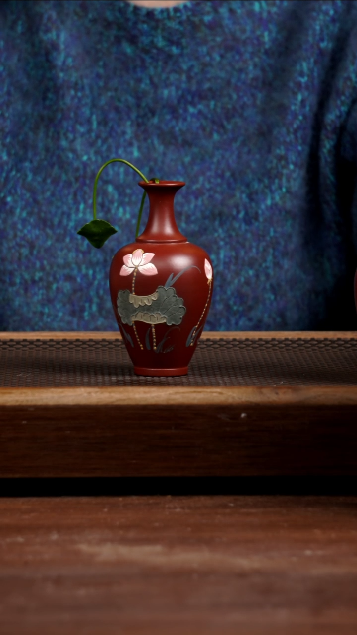 茶壶紫砂茶宠花瓶