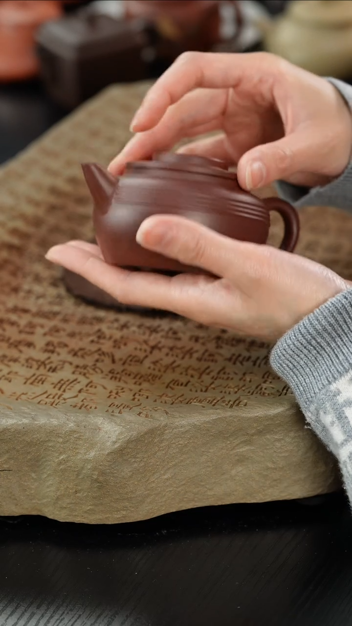 【闪购商品】紫砂茶壶线圆巨轮珠