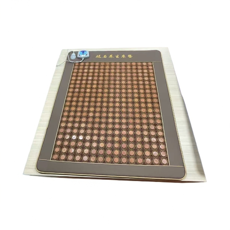 【砭石书记】泗水砭石双人加热床垫1.5m*1.9m300片折叠养生床垫