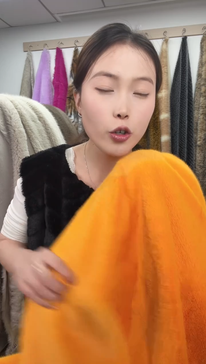 狐狸毛B126尺寸1.8*2