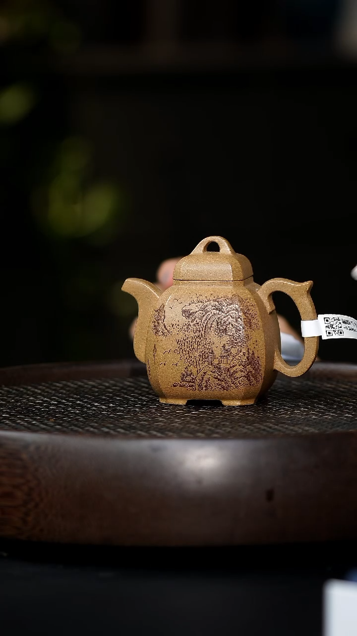 茶壶紫砂0802早场直播yf福临八方-老段泥-130cc