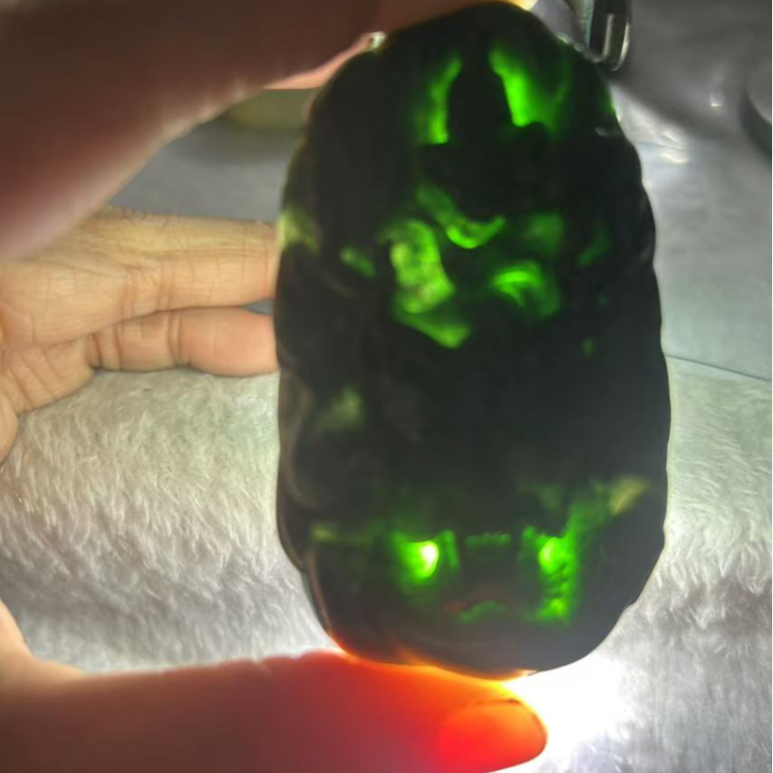  毛货清货价天然翡翠A货012001