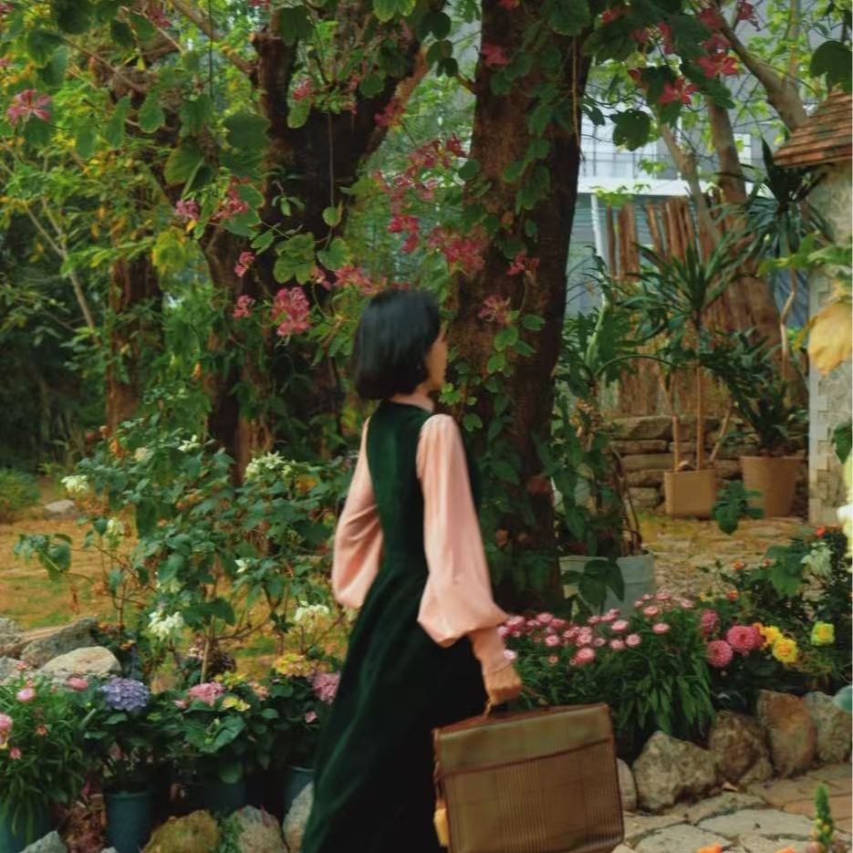 【图雅】蒙式 丝绒 复古法式油画感赫本风 马甲