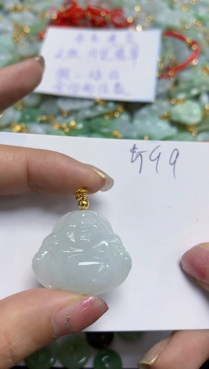 【闪购商品】翡翠颈饰合金  天然A货翡翠