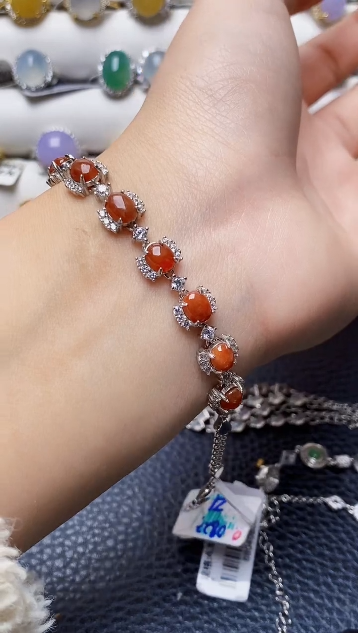 银S925镶嵌戒指翡翠2620