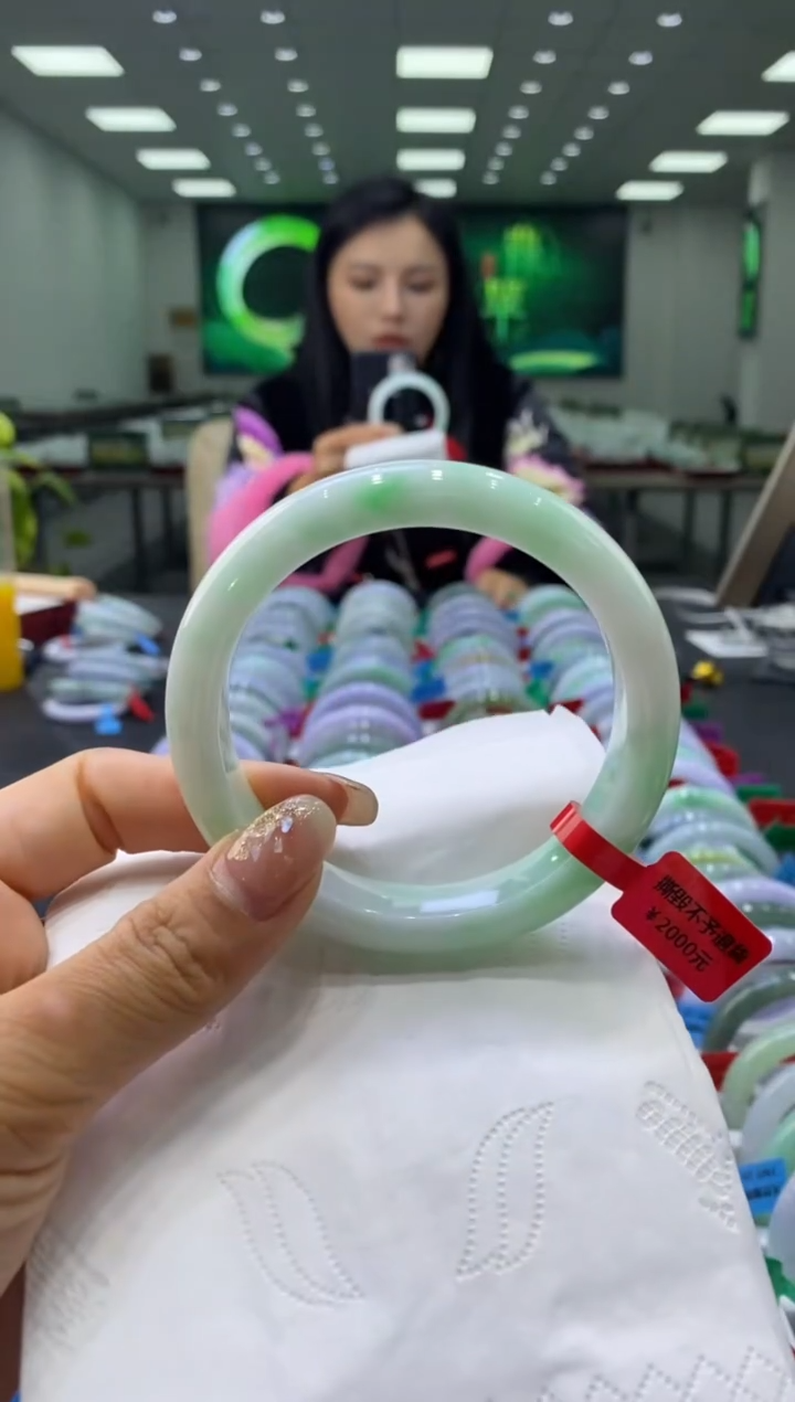 未镶嵌手镯翡翠00002069