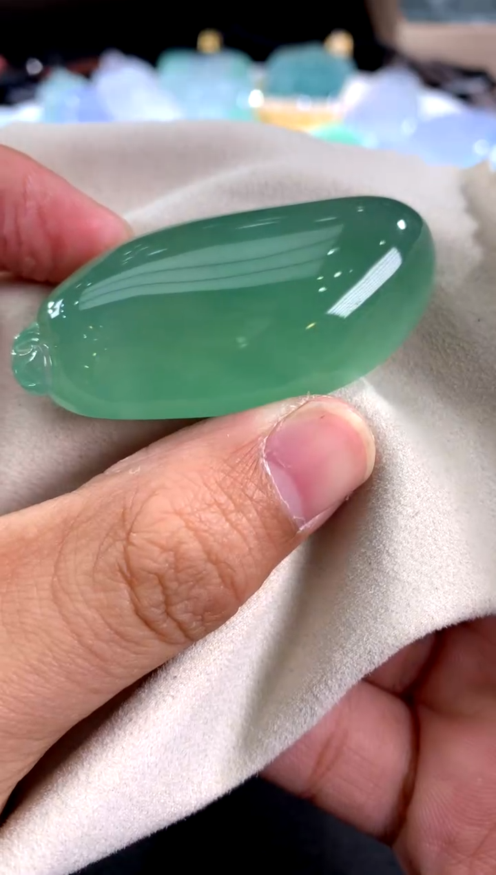 【闪购商品】翡翠颈饰未镶嵌天然A货翡翠 定制翡翠 定金