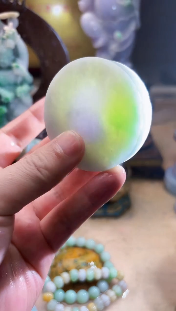 未镶嵌挂件翡翠A货张优9344