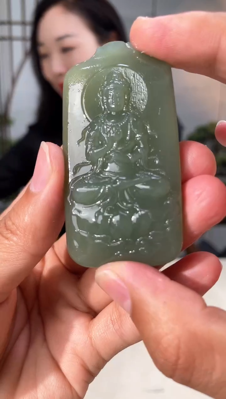 【闪购商品】定制和田玉和田玉（多样性拍一发一带证）22095