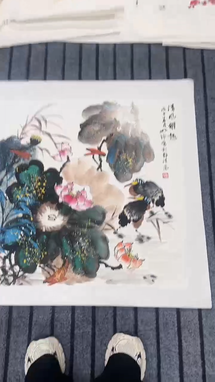 精品国画花鸟作品
