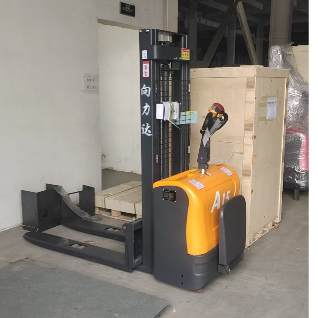 电动叉车液压升降堆高车双起升升降机堆垛叉车冷库专用