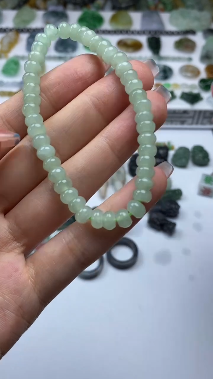 未镶嵌手链翡翠翡翠