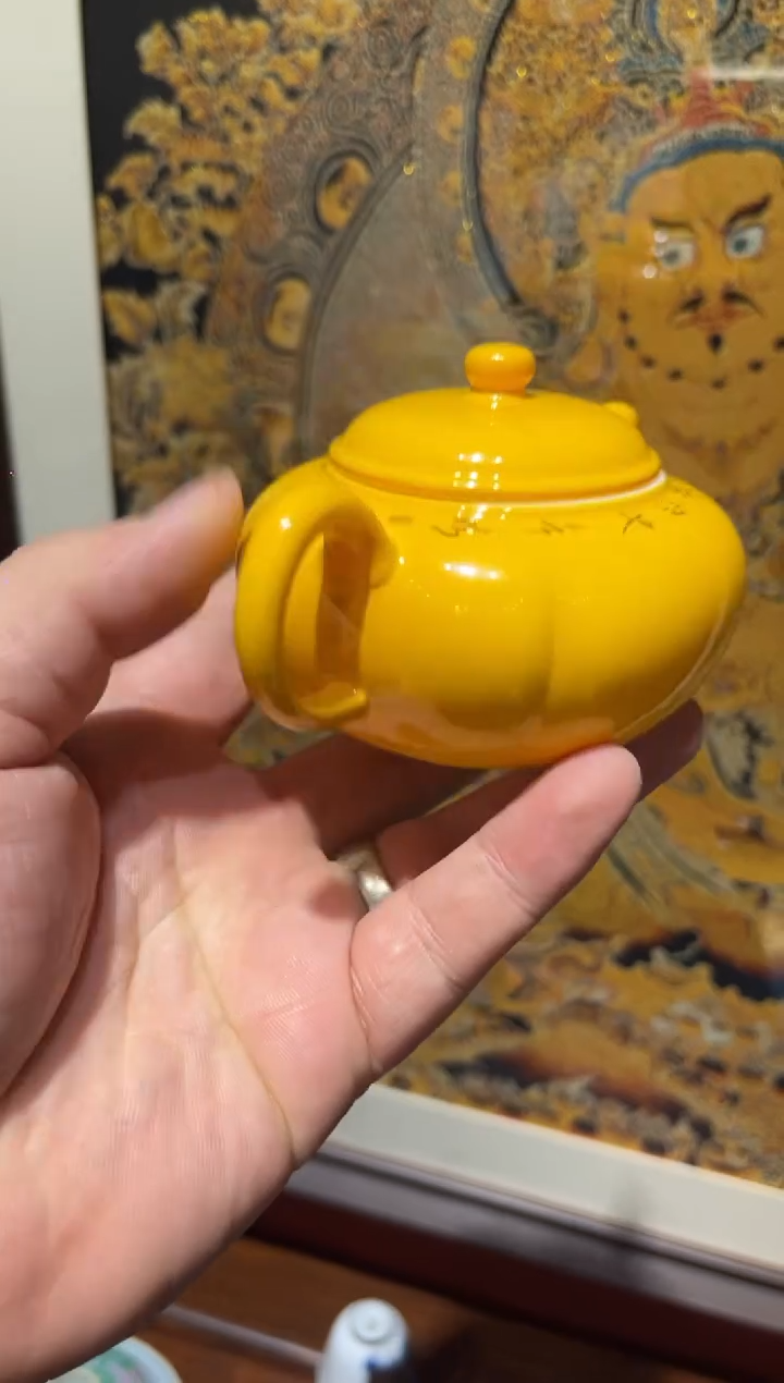 周黄南瓜壶茶具茶具茶具茶具