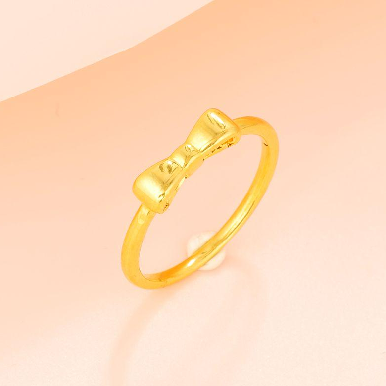 【珊珊专享】足金999饰品 蝴蝶结戒指 SS016