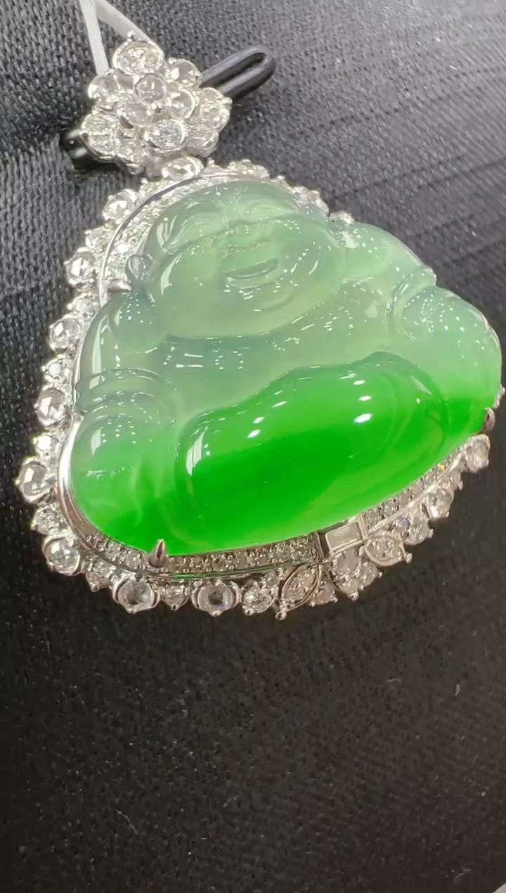 【闪购商品】翡翠吊坠(不含链)18K金镶嵌多样性团购发一件