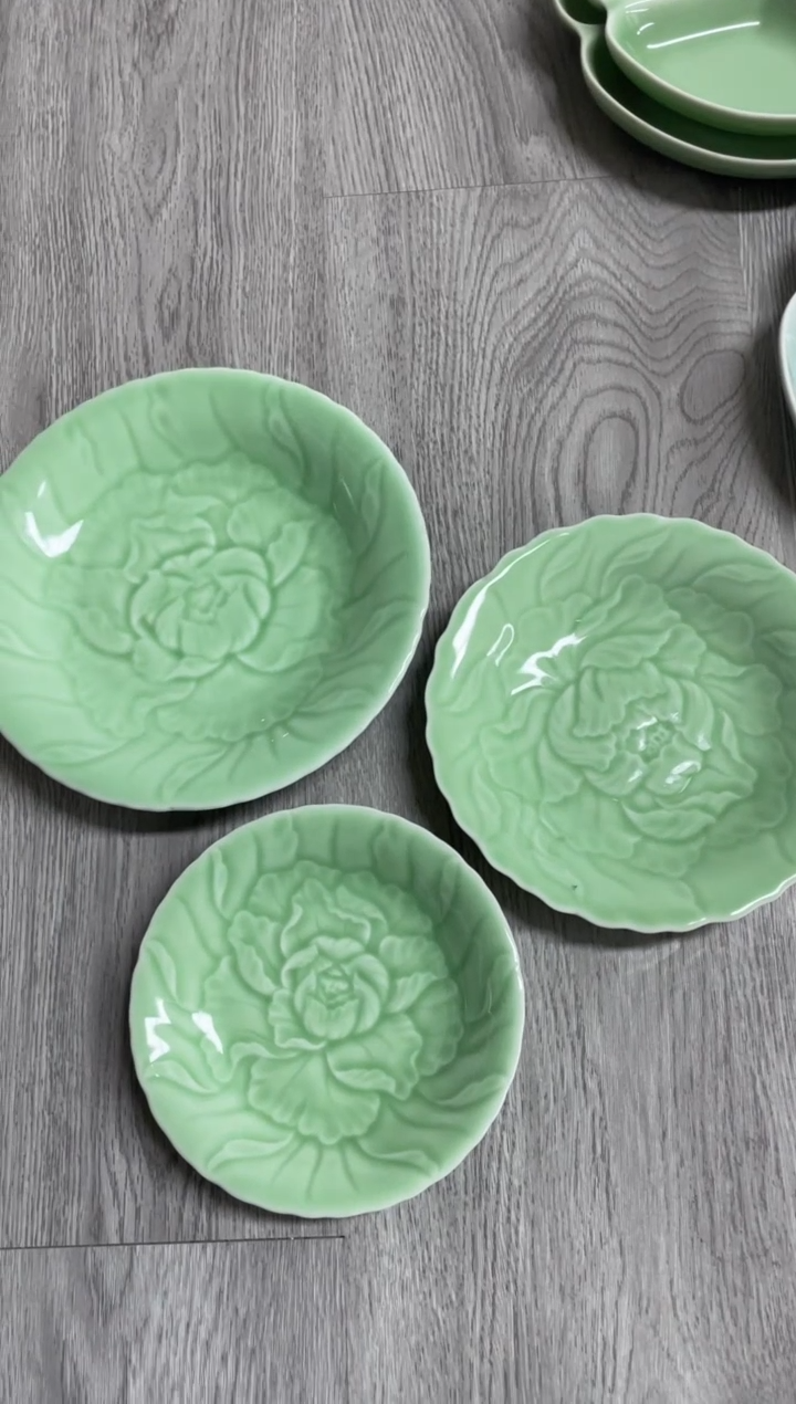 特价青瓷 慧语瓷坊 微瑕3个