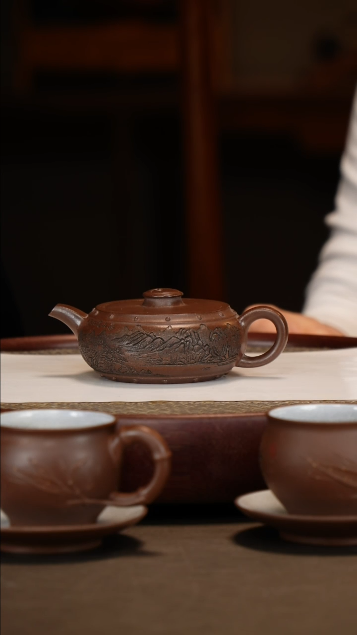 【闪购商品】紫砂茶壶太极鼓壶