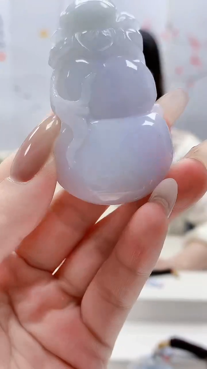 未镶嵌定制翡翠4852lr-毛货挂件33