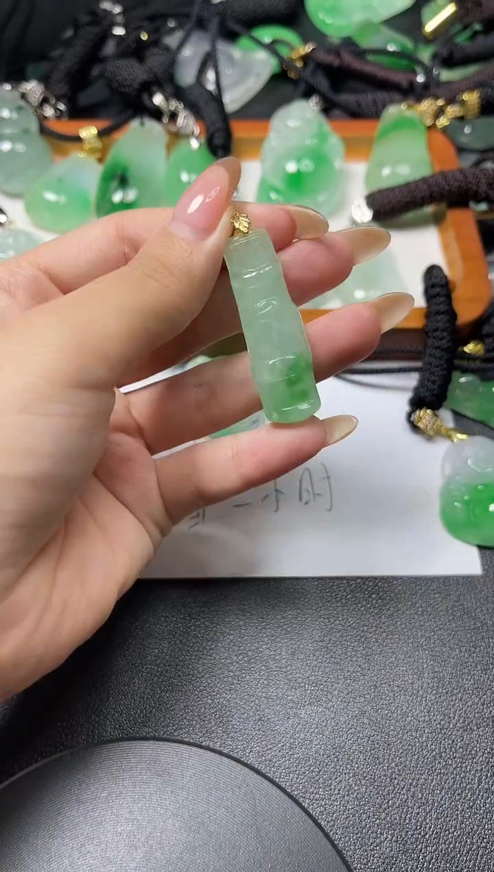 颈饰未镶嵌翡翠所见即所得 一图一物